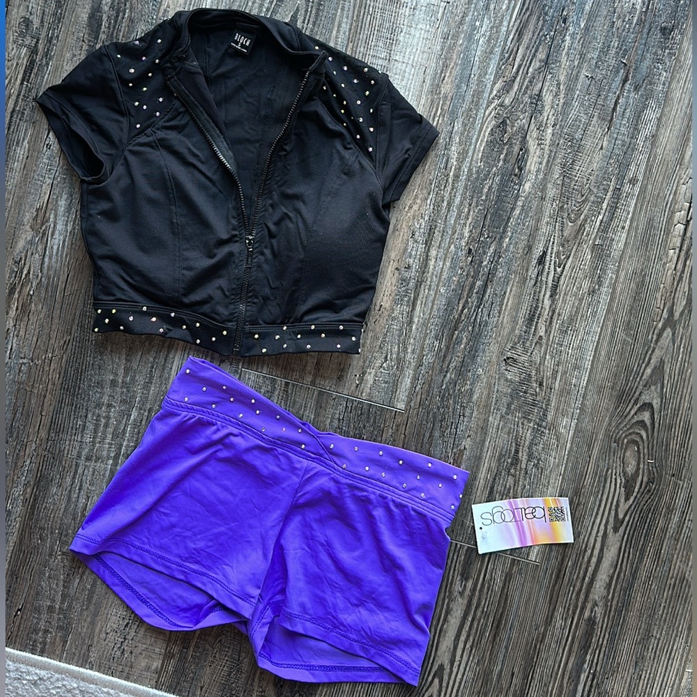 Pro NFL or NBA Cheer audition outfit
